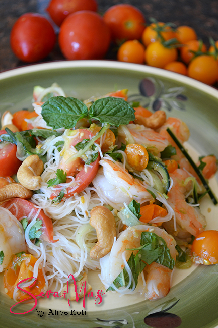 Thai Cold Rice Noodle Salad